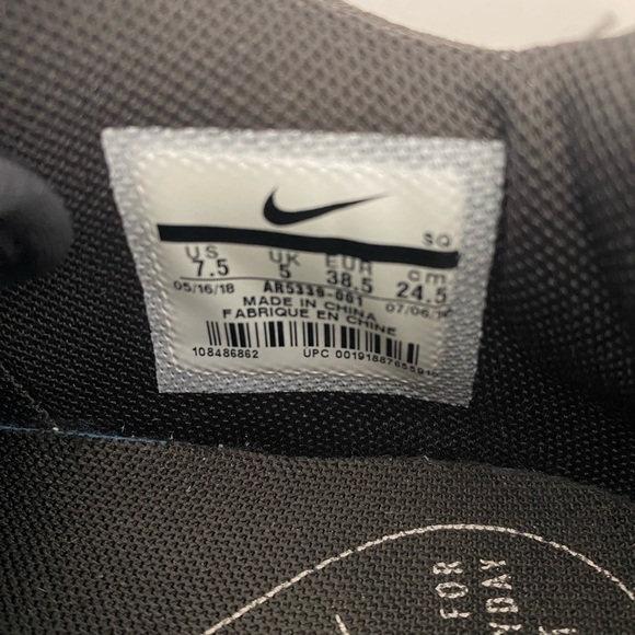 Nike Air Force One Low  Sage Grey Suede size 7.5 - Picture 8 of 9